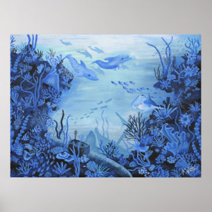Ocean Floor Poster