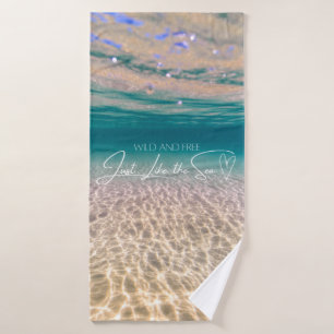 Ocean Floor Wild and Free Summer Bath Towel Set