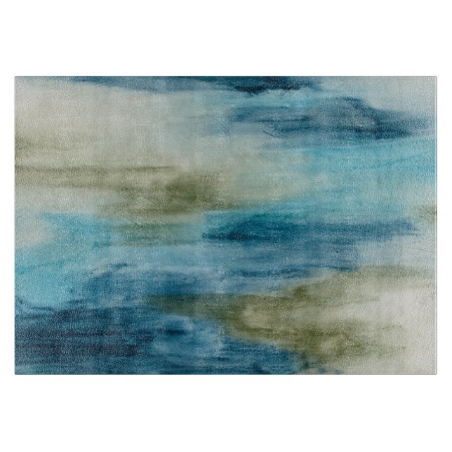 Ocean Flow II Cutting Board (Front)