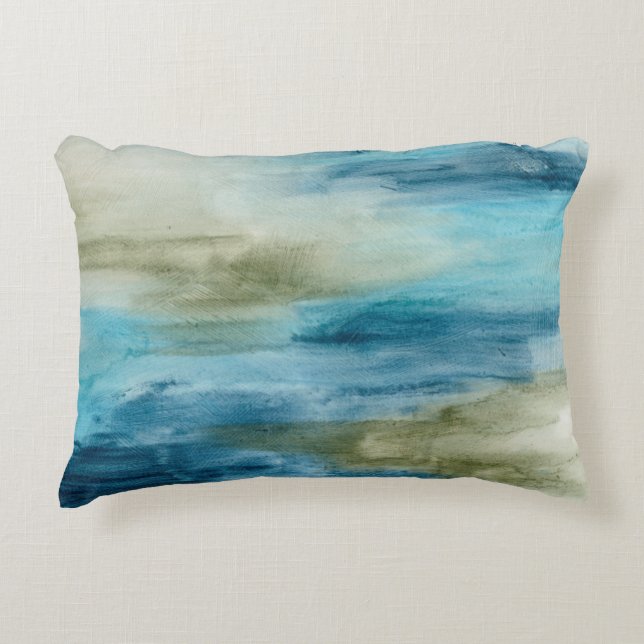 Ocean Flow II Decorative Cushion (Front)