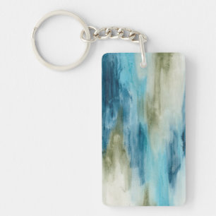 Ocean Flow II Key Ring