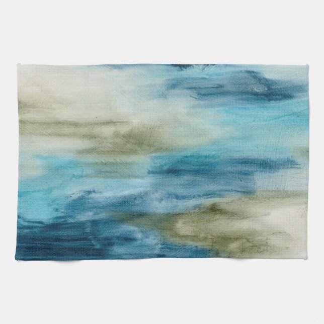 Ocean Flow II Tea Towel (Horizontal)