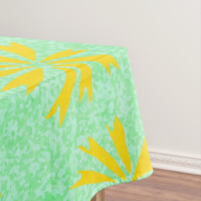 Ocean Flower Tablecloth (In Situ)