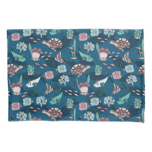 Ocean Friends kids pattern Pillowcase