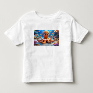 Ocean Friends Octopus T-Shirt for Toddlers