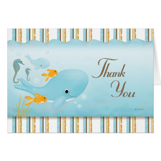 Ocean full of Thanks Card