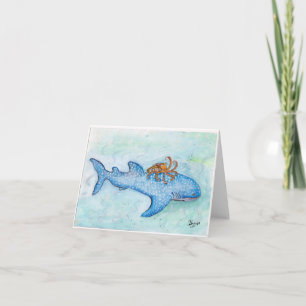 Ocean fun note card