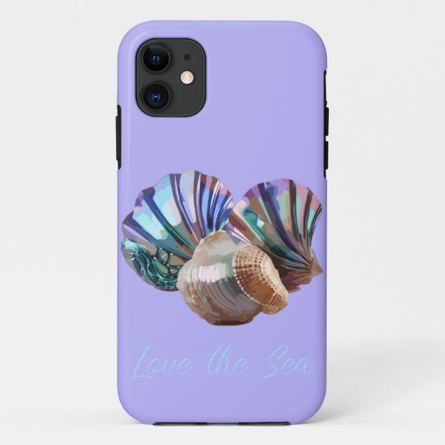 Ocean Gems Case-Mate iPhone Case (Back)
