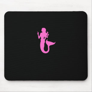 Ocean Glow_Pink Mermaid Mouse Mat