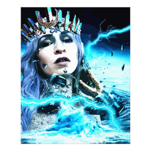 Ocean Goddess Fantasy Abstract Art Photo Print