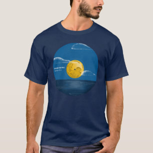 Ocean Grooves Vinyl Ocean Night Art T-Shirt