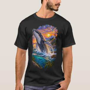 Ocean Guardians – Vintage Whale & Sea Turtle Coast T-Shirt