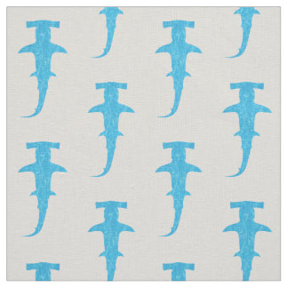 Ocean Hammerhead Shark Fabric