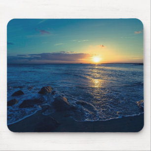 Ocean Horizon Sunset Mouse Mat