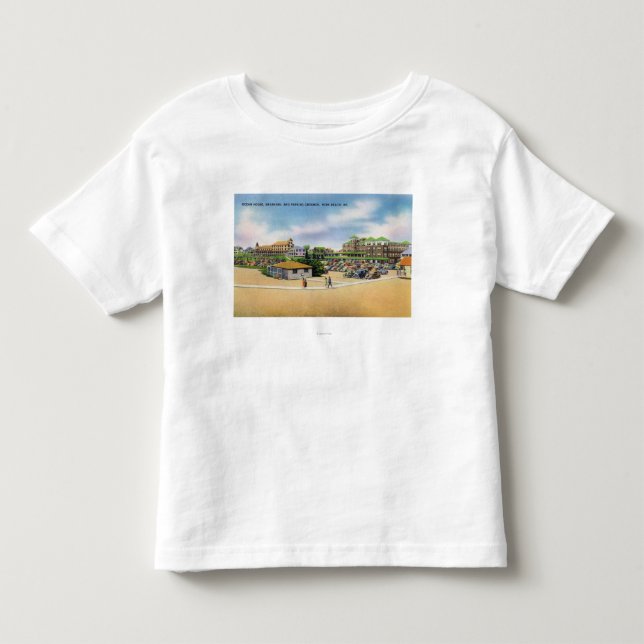 Ocean House, Breakers, and Parking Grounds Toddler T-Shirt (Front)