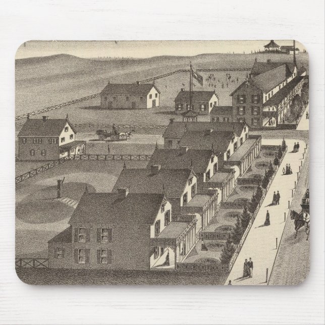 Ocean House, Point Pleasant, NJ Mouse Mat (Front)