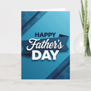 Ocean Hues Fathers Day Card