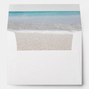 Ocean I Envelope for 5x7 Wedding Invitation