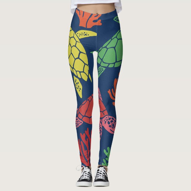 Ocean III Leggings (Front)