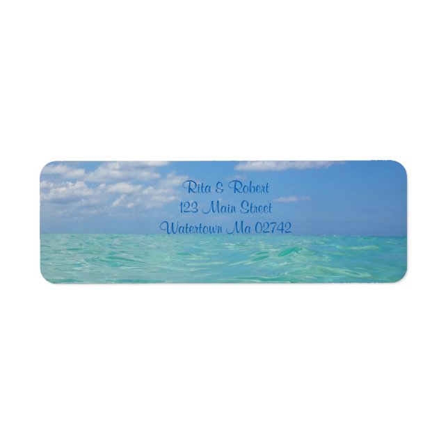 Ocean III Mailing Labels (Front)
