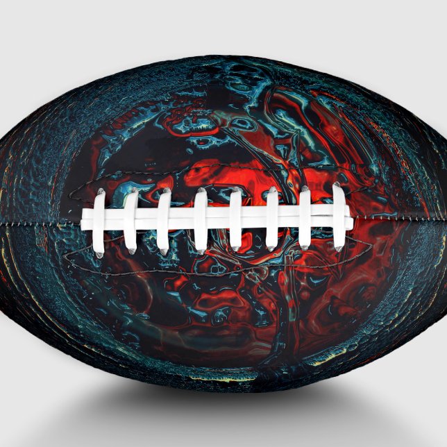 Ocean Inferno Red Glow American Football (Creator Uploaded)