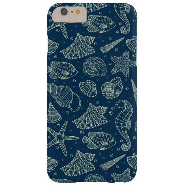 Ocean Inhabitants Pattern 2 Case-Mate iPhone Case (Back)
