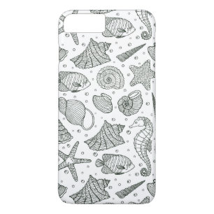 Ocean Inhabitants Pattern 3 iPhone 8 Plus/7 Plus Case