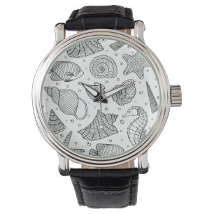 Ocean Inhabitants Pattern 3 Watch