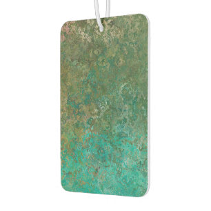 Ocean Inspired Alcohol Ink Abstract  Car Air Freshener