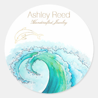 Ocean Inspired Jewellery Packaging labels