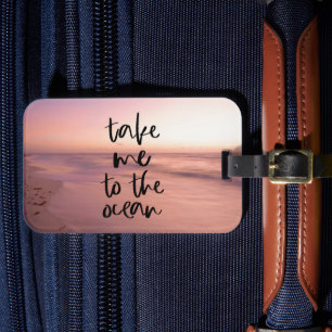 Ocean-Inspired Luggage Tag