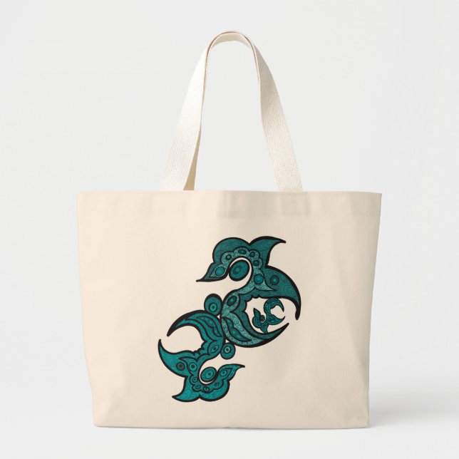 Ocean-Inspired Shoulder Bag (Front)