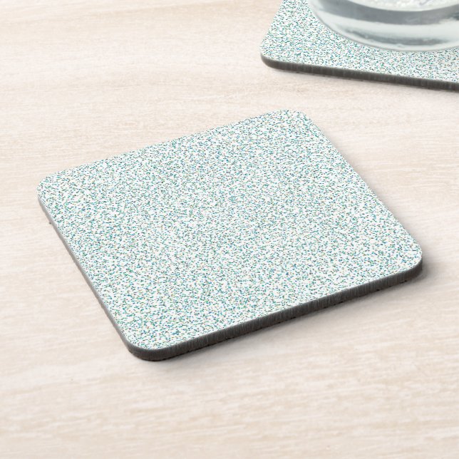 Ocean Inspired Speckled Dots Coaster (Left Side)