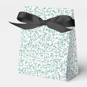 Ocean Inspired Speckled Dots Favour Box