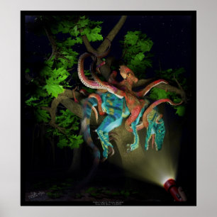 Ocean Invasion #1: Octopus arborealus Poster