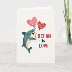 Ocean Is Love Shark Card