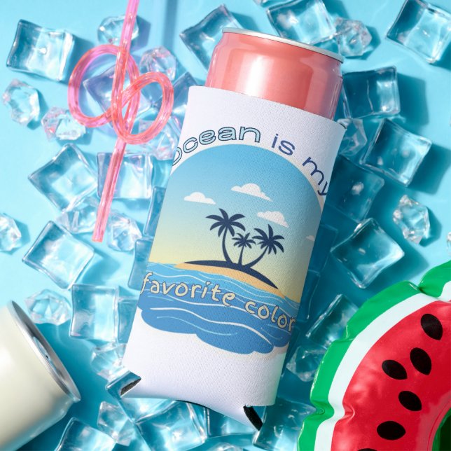 Ocean Is My Favorite Color - Can Cooler (In Situ Summer)