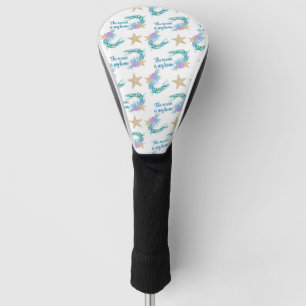 Ocean Is My Home Starfish Seaweed Summer Season Golf Head Cover
