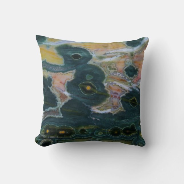 Ocean Jasper Slab Cushion (Front)