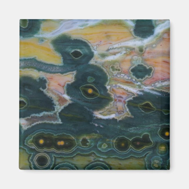 Ocean Jasper Slab Magnet (Front)