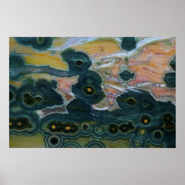 Ocean Jasper Slab Poster (Front)