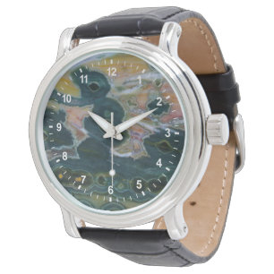 Ocean Jasper Slab Watch