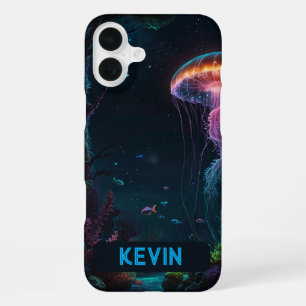 Ocean Jellyfish Underwater iPhone / iPad case