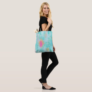 Ocean Joyride - Blue Turquoise Abstract Art Tote Bag