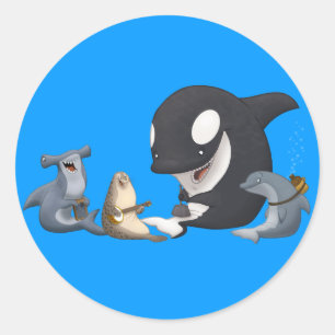 Ocean Jug Band Stickers