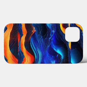 Ocean Lava "Aquaflame" iPhone 13 Case