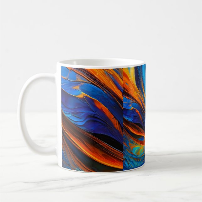 Ocean Lava "Astralswirl" Coffee Mug (Left)