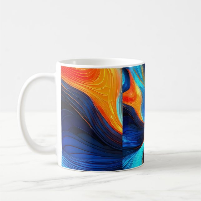 Ocean Lava "Oceanforge" Coffee Mug (Left)