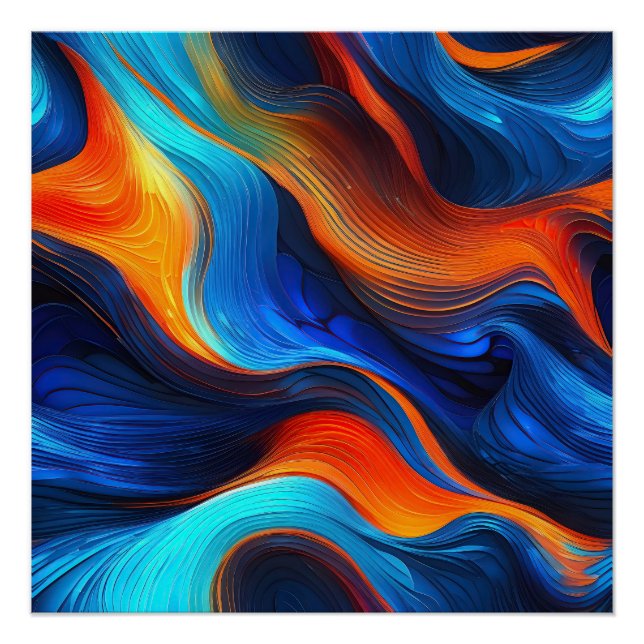 Ocean Lava "Oceanforge" Poster (Front)