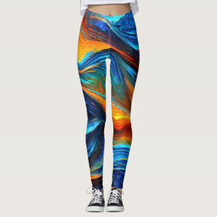 Ocean Lava "Pyroquatic" Leggings
